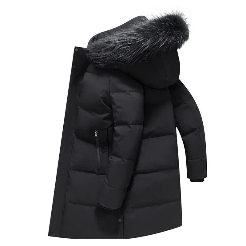 Winterjacke mit Kapuze für Herren