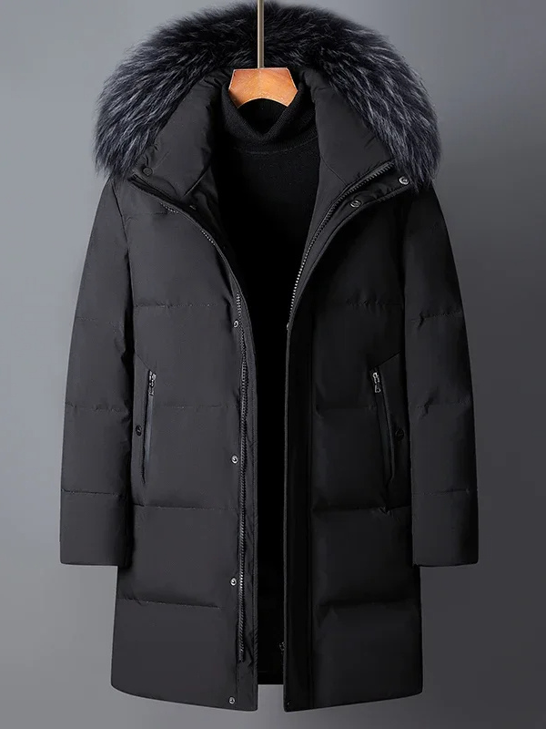 Winterjacke mit Kapuze für Herren