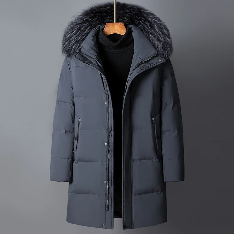 Winterjacke mit Kapuze für Herren