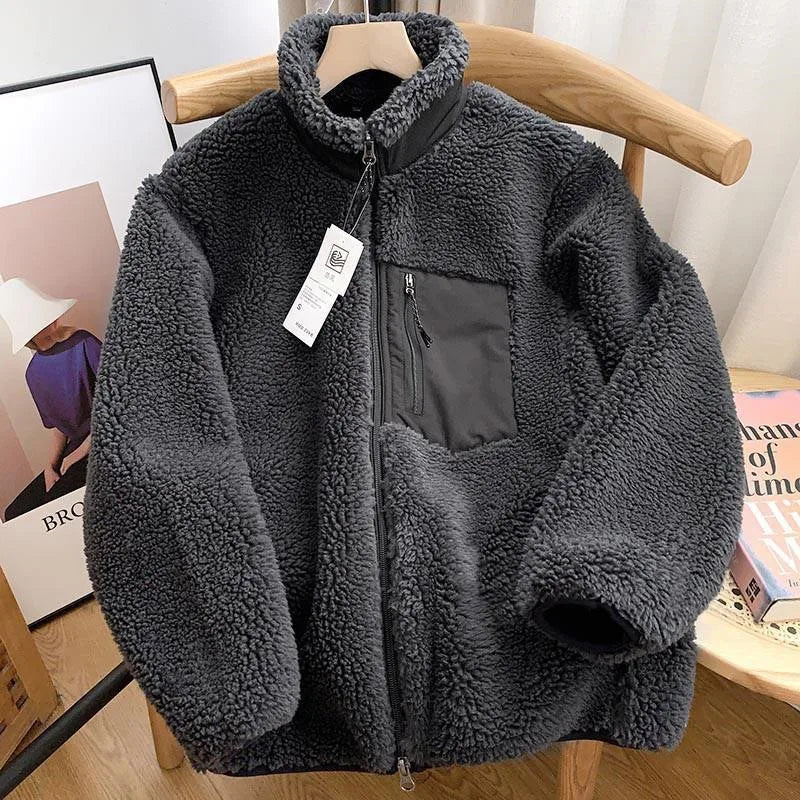 Fleece-Winterjacke für Herren