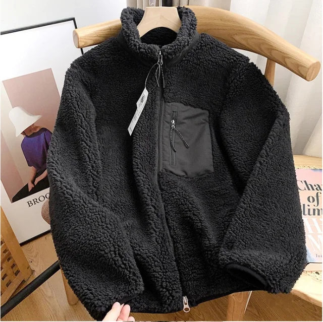 Fleece-Winterjacke für Herren