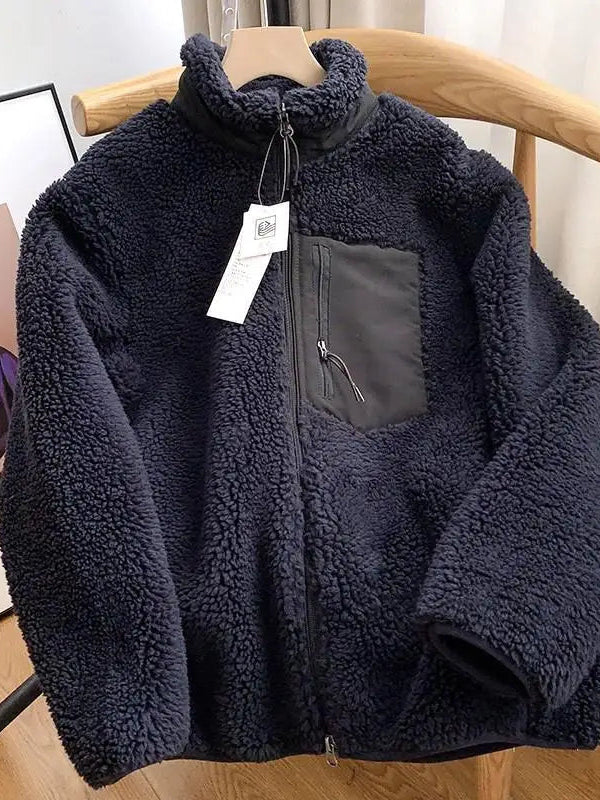 Fleece-Winterjacke für Herren