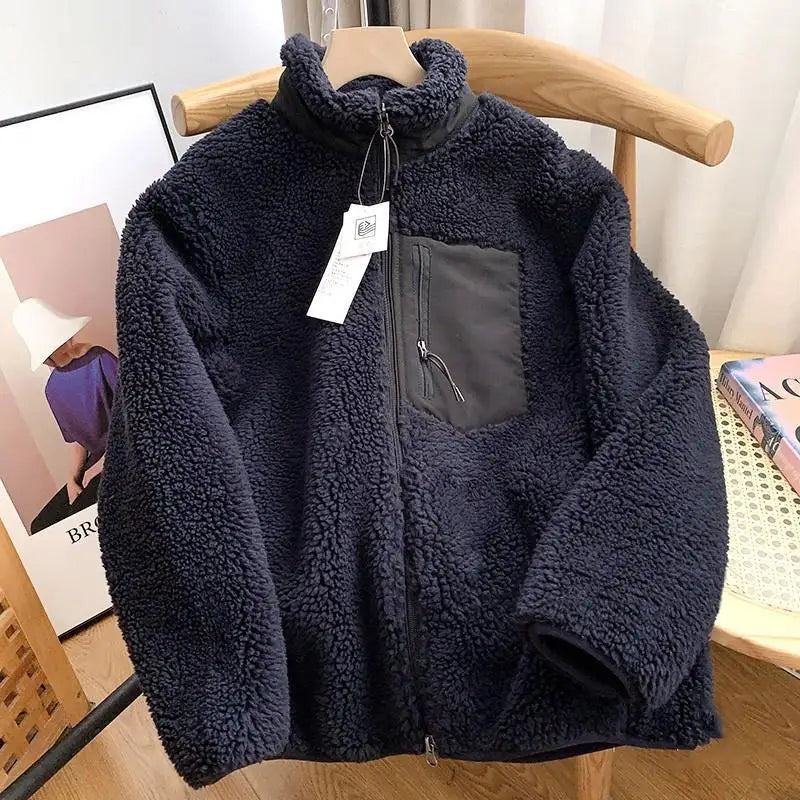 Fleece-Winterjacke für Herren